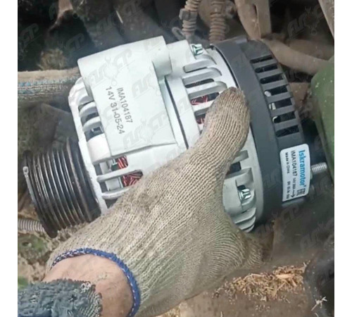 Генератор Iskramotor IMA104187 для Sisu, John Deere, Deutz, МТЗ
