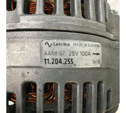 Генератор восстановленный Iskra AAN8167, MG 142, 11.204.255, IA1133 (IMA994255)