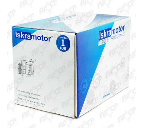 Компрессор кондиционера Iskramotor IMC804743 для МТЗ, РСМ
