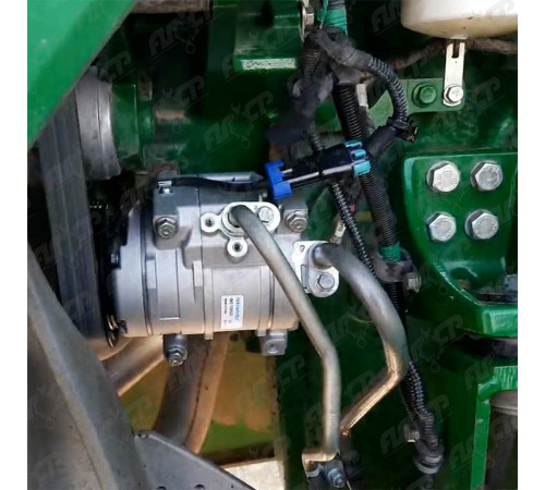 Компрессор кондиционера Iskramotor IMC109520 для John Deere