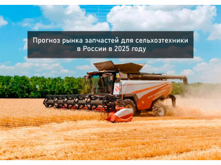 Прогноз рынка запчастей для сельхозтехники в России в 2025 году