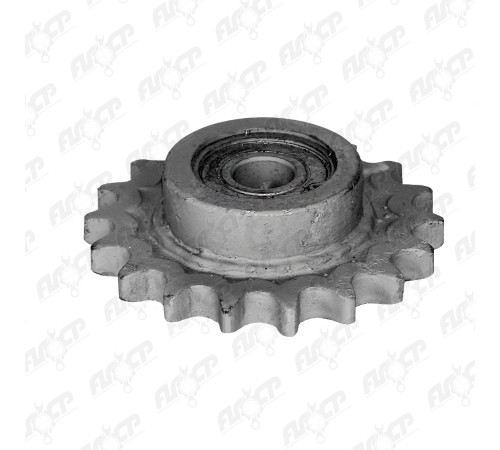 Звездочка z-18, t-19,05 3518050-121090 натяжная без оськи